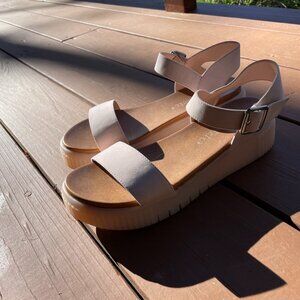 Altar'd State Light Pink Sandals Size 8 NWOT